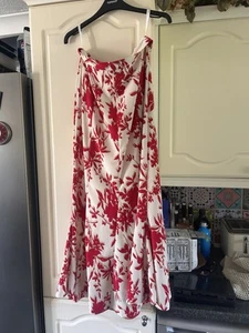 Country Casuals Flared Skirt Size 14 Fully Lined - Picture 1 of 1