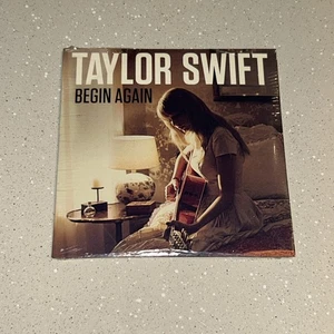 Taylor Swift Begin Again Sealed Cardsleeve CD Single - Picture 1 of 3