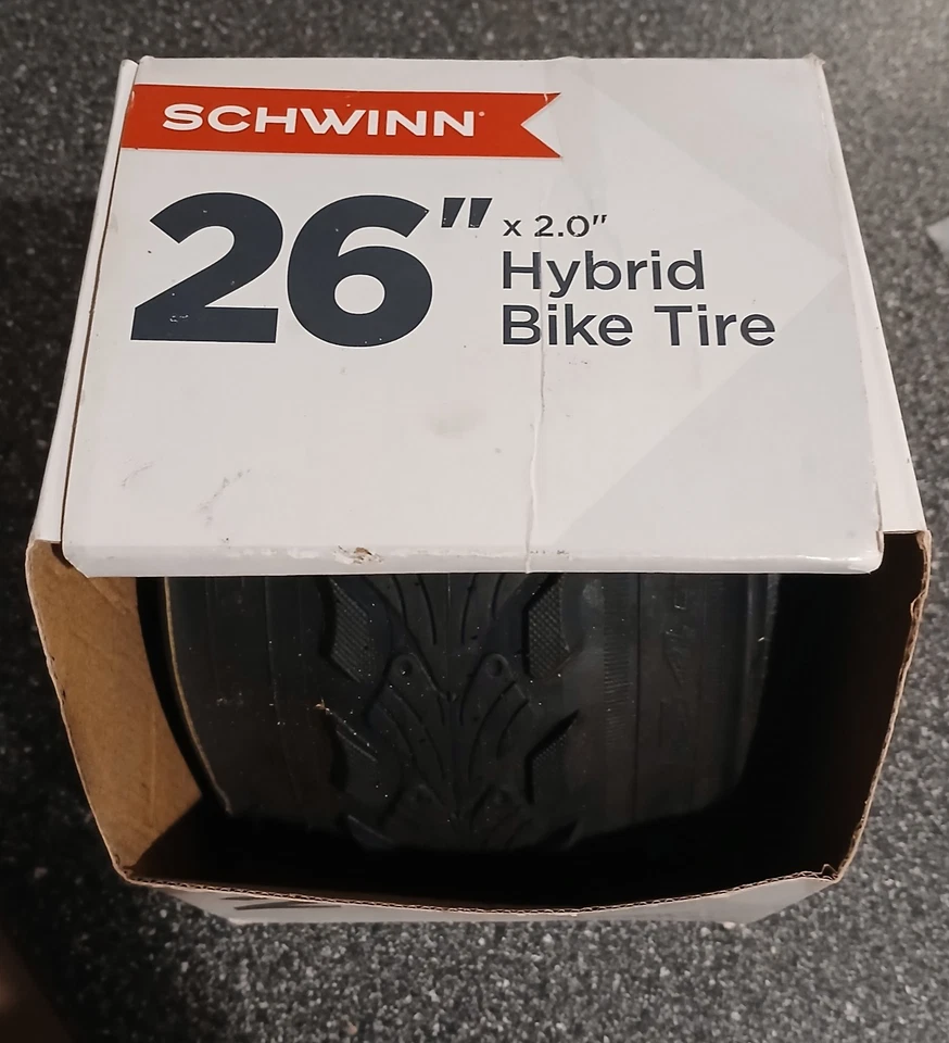Schwinn Pavementcity Bike Tire Black 26 X 2inch