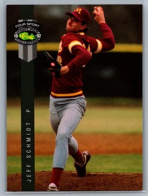 1992 Classic Four Sport #246 Jeff Schmidt - Image 1 of 2