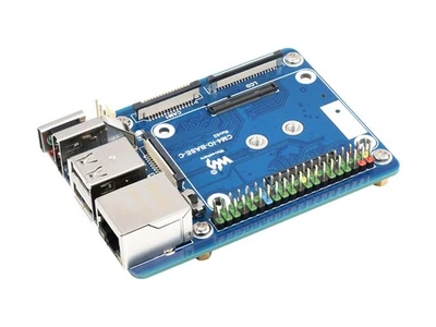 WAVESHARE Mini Base Board (C) Designed for Raspberry Pi Compute Module 4