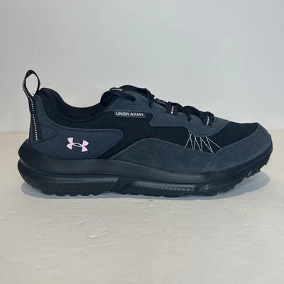 Under Armour Charged Verssert 2 Womens 8 Black Grey Running Athletic 3027180-002 - Image 1 of 4
