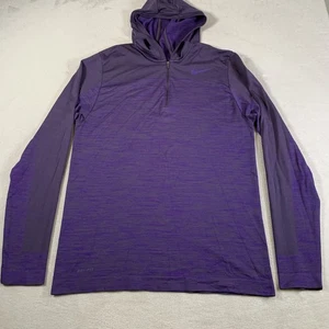 Sweat à capuche Nike homme XL Dri-FIT pull léger course demi fermeture éclair athlétique slim - Photo 1/8