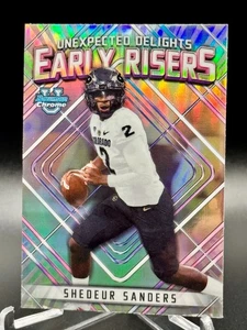 Shedeur Sanders 2023 Bowman U cromo Early Risers refractor #ER-4 Colorado - Imagen 1 de 2