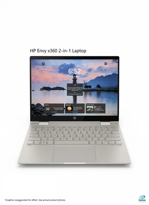 HP ENVY x360 2-in-1 Touch 13-BF0013DX Core i7-1250U 512GB SSD 8GB Ram - Image 1 of 4