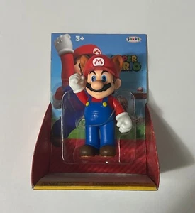 2022 JAKKS Pacific World of Nintendo 2.5" Super Mario ~ Raccoon Mario - Picture 1 of 2