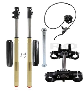 31" Front Forks Triple Tree Brake For Honda Taotao Pit Bike 140/150/200cc/250cc - Picture 1 of 9