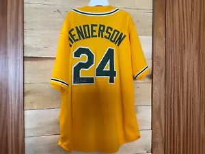 Rickey Henderson signiertes Leichtathletik Autogramm Trikot authenticated - Bild 1 von 4