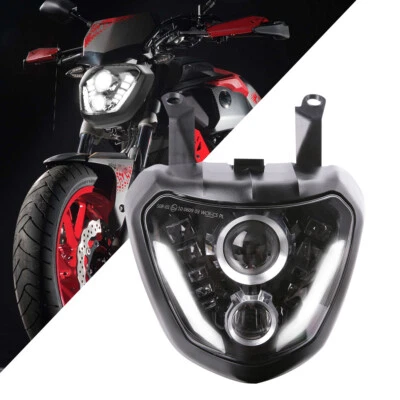LED Headlight DRL Projector for 2014 2015 2016 2017 Yamaha MT07 MT-07 FZ07 - Image 1 of 4