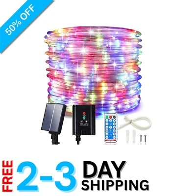 Durable 72FT Lighting for Trampolines – 200 LED Rope Lights With Timer & Remote - Image 1 of 4