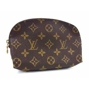 Louis Vuitton Cosmetic Makeup Pochette Pouch Case Bag Monogram