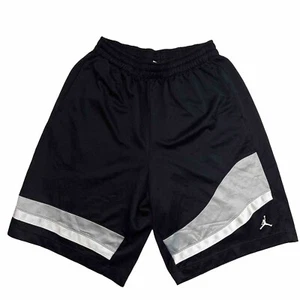 Jordan Dri-Fit Training Basketball Sport Black Bermuda Shorts Kids Size M - Picture 1 of 14