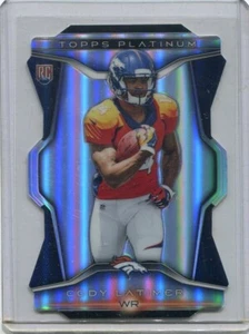 2014 Topps Platinum Die Cut CODY LATIMER RC #PDCCL DENVER BRONCOS 🏈 - Picture 1 of 2