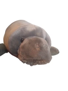 Wild Republic Super Soft Plush Manatee 18” Sea Cow Stuffed Aquatic Animal - Picture 1 of 5
