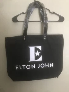 2018 Elton John Farewell Yellow Brick Road Tour Tote Bag 18'' Reversable - Picture 1 of 2