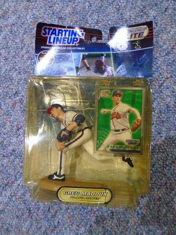 Hasbro Starting Lineup Atlanta Braves Greg Maddux 2000 Action Figure   **NEW** Cover