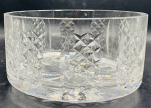 Vintage WATERFORD CRYSTAL LARGE SALAD SERVING BOWL - Picture 1 of 5