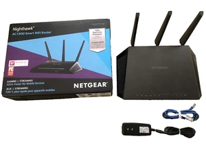 NETGEAR Nighthawk R7000 AC1900 Gigabit Wireless AC Router WITH DD-WRT VPN - Photo 1/23