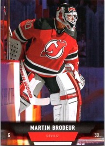 2013 UD Upper Deck #34 Martin Brodeur - No Foil Version