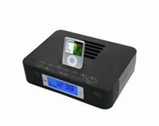 UPC 810941010712 product image for Impecca AS-5160B iPod Speaker and AM/FM Clock Radio w/ LCD Screen & Remote Black | upcitemdb.com