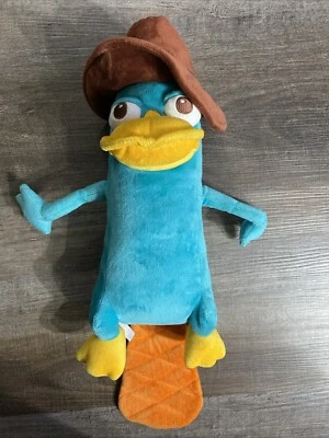 Disney Store Exclusive Phineas & Ferb Perry Platypus Agent P 16" Plush Toy - Image 1 of 4