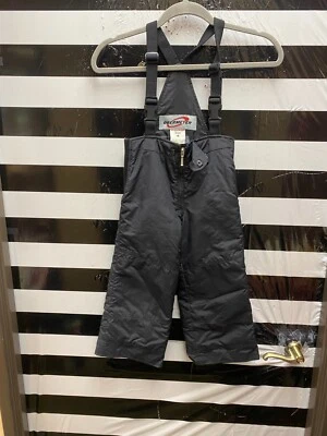 Babero de nieve negro "Obermeyer" para niño pequeño. Talla 4. Prev. Propiedad Foto 1 de 2