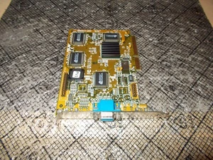 Asus AGP-V3000 Nvidia RIVA 128 4MB VGA 2X AGP Video Card - Picture 1 of 1