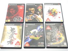Onimusha Kengo Samurai Sinobi Capcom Action Battle Game PlayStation2 PS2 Japan