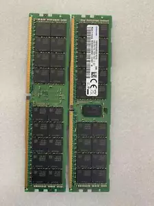SAMSUNG 64GB 2Rx4 DDR4-2933MHz PC4-23400 ECC RAM Server Memory DIMM DDR4-2933 - Picture 1 of 1