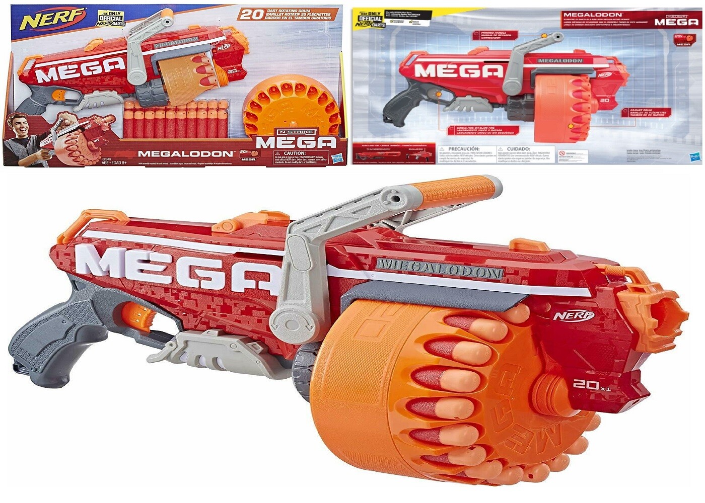 Nerf N Strike Mega Megalodon Blaster 
