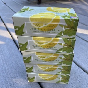 5 Stück Shugar Soapworks Haferflocken & Zitrone Verbena Jumbo Bar Seife vegan 5 OZ - Bild 1 von 5