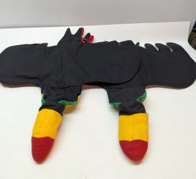 LOT OF 2 Acosilva Del RL Hand Puppets Birds Parrots Pretend Play El Salvador - Image 1 of 4