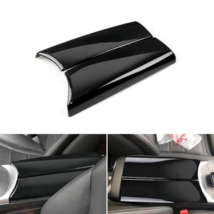 Cubierta de caja apoyabrazos consola central negra brillante para Mercedes Clase C GLC 2015-2021 - Imagen 1 de 8