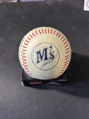 1990’s - Seattle Mariners Team Signed Facsimile Baseball - Ken Griffey Jr. - Image 1 of 4