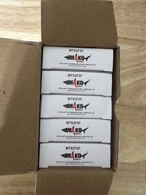 Mako MTS2F2F Stainless 1/4” Needle Valves - Image 1 of 2