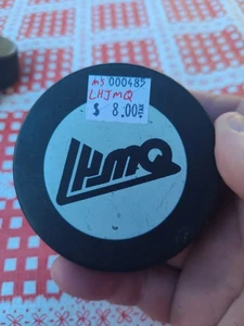Vintage LHJMQ Olympiques De Hull Hockey Puck MS000485 - Picture 1 of 2