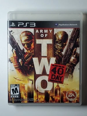 Army of Two The 40th Day - Sony PlayStation 3 2010 PS3 - No Manual - Tested - Image 1 of 3