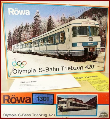 MW809 | Röwa H0 1301 - Olympia S-Bahn Triebzug DB *Neuzustand* - Bild 1 von 4