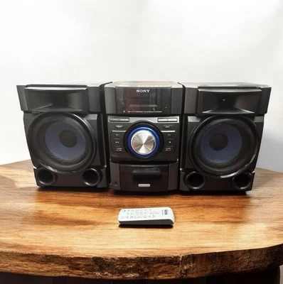 Sony Stereo MHC-EC909iP Hi-Fi Music System Receiver CD Player IPodDock W/ Remote - Image 1 of 4