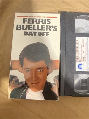 Ferris Buellers Day Off (VHS, 1986) Matthew Broderick 1980s Comedy 1992 Release - Image 1 of 4