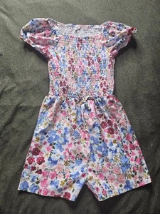 Set of 2 bundle Girls kids Jumpsuits Romper s 130 Size 7/8 - Picture 1 of 7