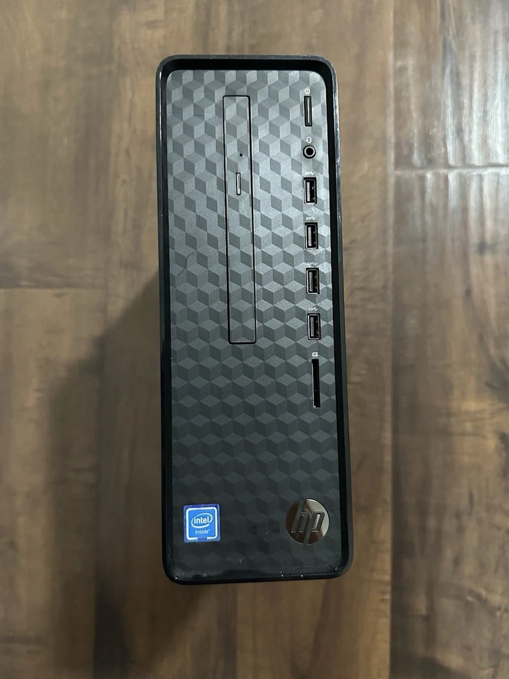 PC de escritorio HP Slim S01-PF1013W modelo TPC-F125-SF - usada sin cables Foto 1 de 4