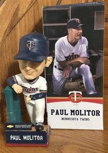 Paul Molitor Bobblehead Minnesota Twins Baseball SGA with Box - Picture 1 of 1