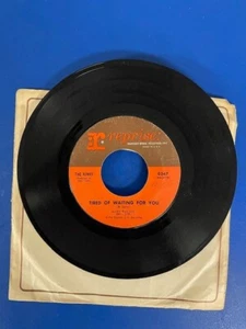 Kinks TIRED OF WAITING FOR YOU / COME ON HOME (R&R 45) #0347 PLAYS VG - Picture 1 of 3