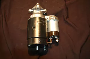 1961 CORVETTE & CHEVY 1107889 DELCO STARTER FECHADO 0J21 283" FI 2X4 1X4 RESTAURADO - Imagen 1 de 2