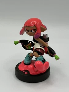 Nintendo Amiibo Neon Pink Inkling Girl Splatoon Collection - Picture 1 of 2