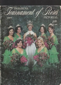TOURNAMENT OF ROSES PICTORIAL 1977,WITH USC 14-MICHIGAN 6 PHOTO PAGE - Picture 1 of 3