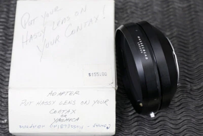 Hasselblad Contax CY Adapter  #Box1  ............... MINT - Image 1 of 4
