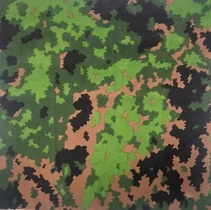 Finnisch Camo M05 Nylon Stoff 120 g/m² PU-Beschichtung robust Wasserdicht - Bild 1 von 3