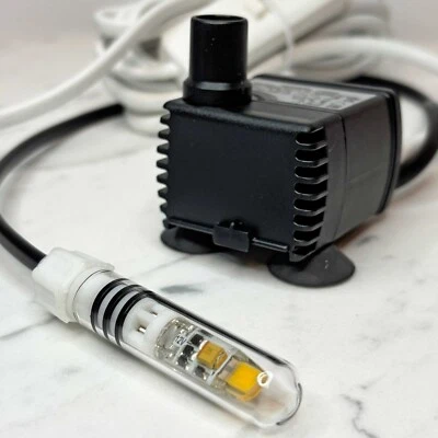 Zimmerbrunnenpumpe Eden 104LED mit Beleuchtung ohne Trafo, 240 l/h, 15Watt, 45cm - Bild 1 von 4